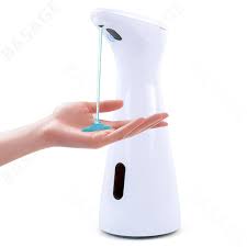 Sensor automático Soap Dispenser Branco Alta Qualidade Abs À Prova D' Água Mão Sabão Sensor Banheiro Lavagem Inteligente Handpiece